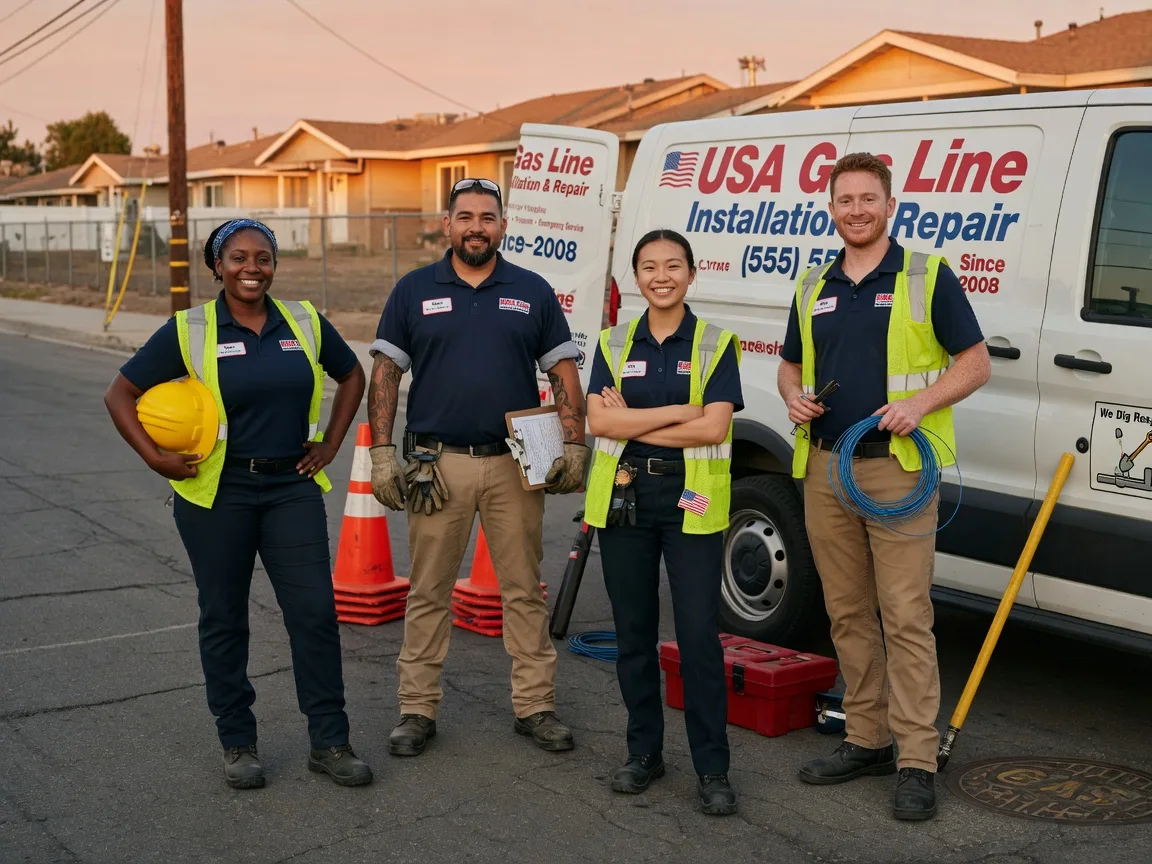 Gas Line Installation company in Williams, CA